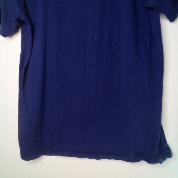 Netflix Stranger Things Shirt Women M Scoops Ahoy Short Sleeve Sailor Blue Red - Picture 14 of 14